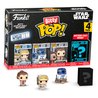 Blister 4 figuras Bitty POP Star Wars Luke Skywalker