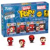 Blister 4 figuras Bitty POP Marvel Spider-Man Parker Split