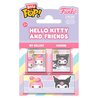 Blister 2 Bitty POP Sanrio Hello Kitty and Friends My Melody & Kuromi