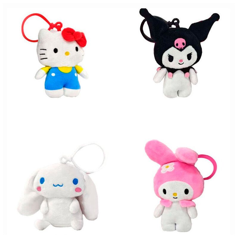 Llavero peluche Hello Kitty and Friends surtido
