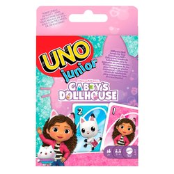 Juego cartas UNO Junior La Casa de Muñecas de Gabby