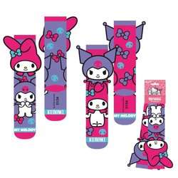 Calcetines Kuromi Hello Kitty surtido