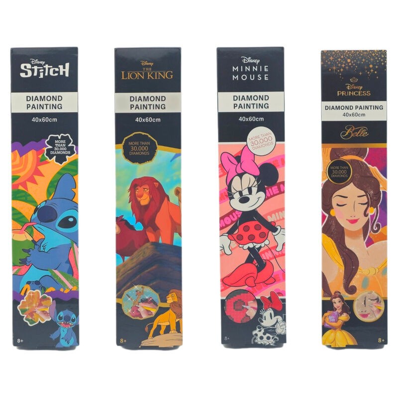 Pinta con diamantes Disney surtido