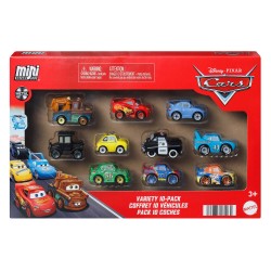 Blister 10 mini coches Cars Disney Pixar