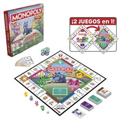 Juego 2 en 1 Monopoly Junior español
