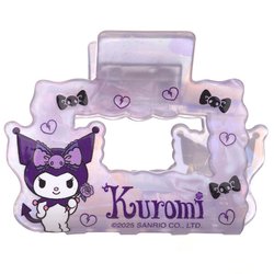 Pinza Pelo Premium Kuromi Hello Kitty