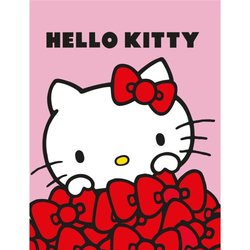 Manta franela Hello Kitty 130x160cm