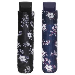 Paraguas plegable manual floral 54cm surtido