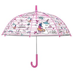Paraguas manual unicornio 45cm