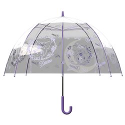 Paraguas burbuja manual Kuromi Hello Kitty 57cm