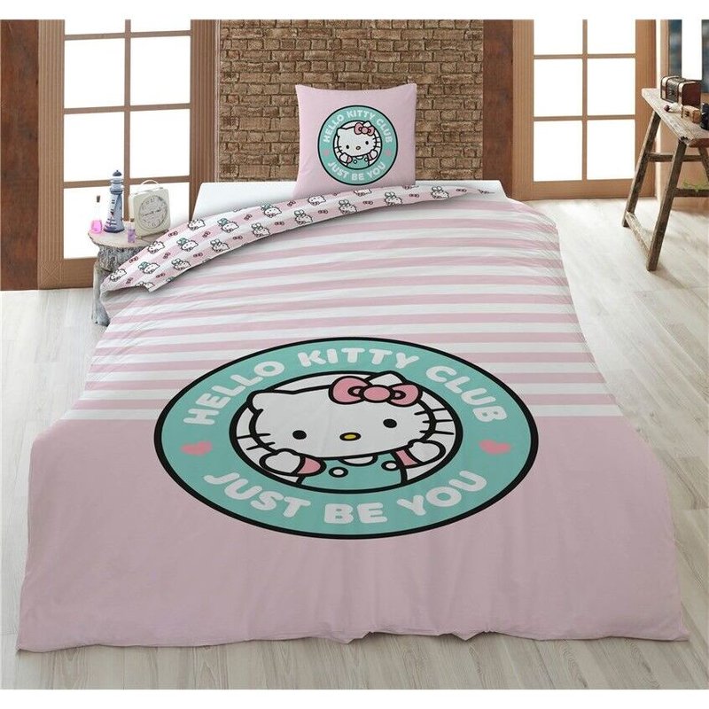 Funda nordica Hello Kitty cama 90cm policotton