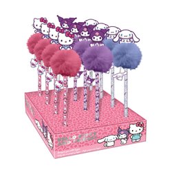 Boligrafo pompom Hello Kitty and Friends