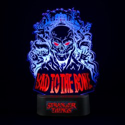 Lampara Led Bad To the Bone Stranger Things