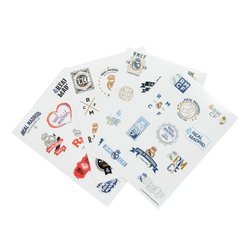 Pegatinas reutilizables Real Madrid