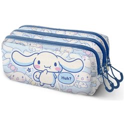 Portatodo Cinnamoroll Hello Kitty triple