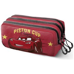 Portatodo Piston Cars 3 Disney Pixar triple