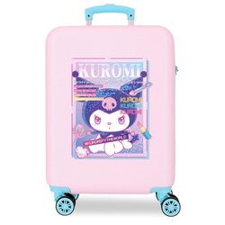 Maleta trolley ABS Current Mood Kuromi Hello Kitty 55cm