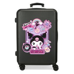 Maleta trolley expandible ABS Wonder Kuromi Hello Kitty 65cm