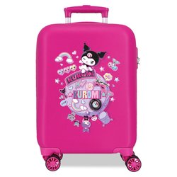 Maleta trolley ABS Around The World Kuromi Hello Kitty 50cm