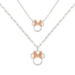 Set 2 Colgantes mama + hija Minnie Disney