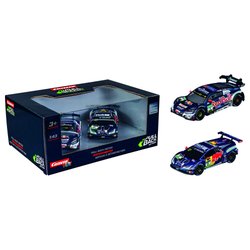 Blister 2 coches Abt Sportsline Twinpack pull back