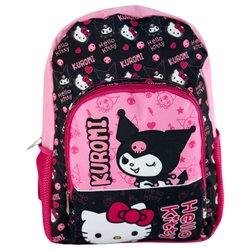 Mochila Kuromi & Hello Kitty 40cm