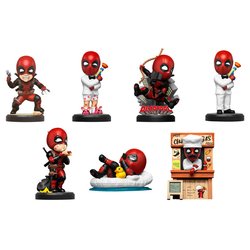 Figura sorpresa Hero Box Deadpool Marvel surtido