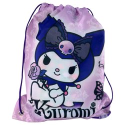 Saco merienda Purple Kuromi Hello Kitty 30cm