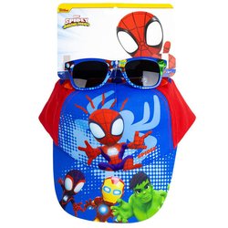 Set gorra + gafas sol Spidey Marvel