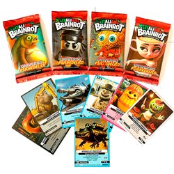 Sobre 7 Cartas coleccionables Universo Psichedelico Skifidol Italian Brainrot Italiano surtido