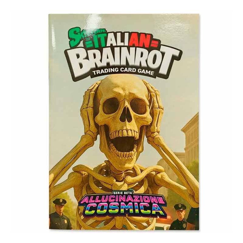 Album + Sobre de 7 cartas coleccionables Allucinacion Cosmica Serie 2 Italian Brainrot Italiano