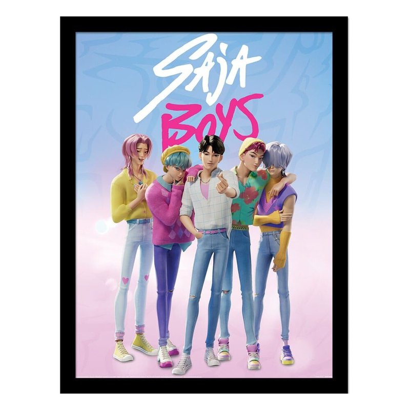 Cuadro Saja Boys KPop Demon Hunters