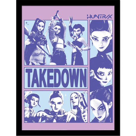 Cuadro KPop Takedown Demon Hunters