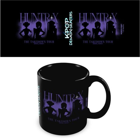 Taza Huntrix Tour KPop Demon Hunters 325ml