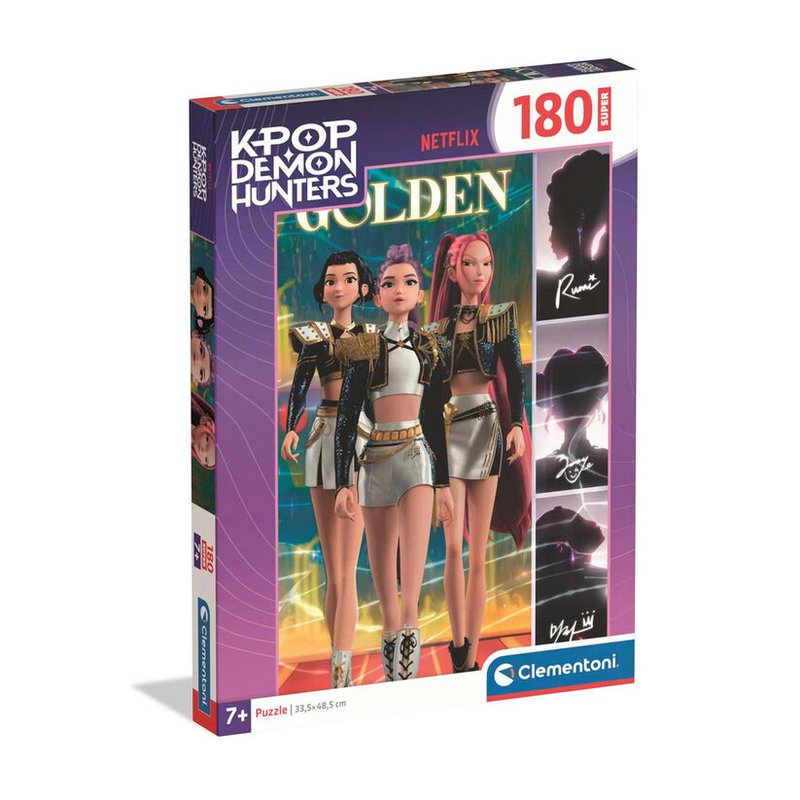Puzzle Super Kpop Demon Hunters 180pzs