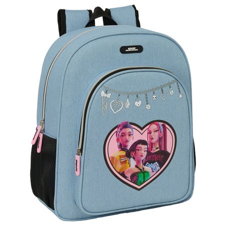 Mochila Huntrix Demon Hunters Kpop 38cm adaptable