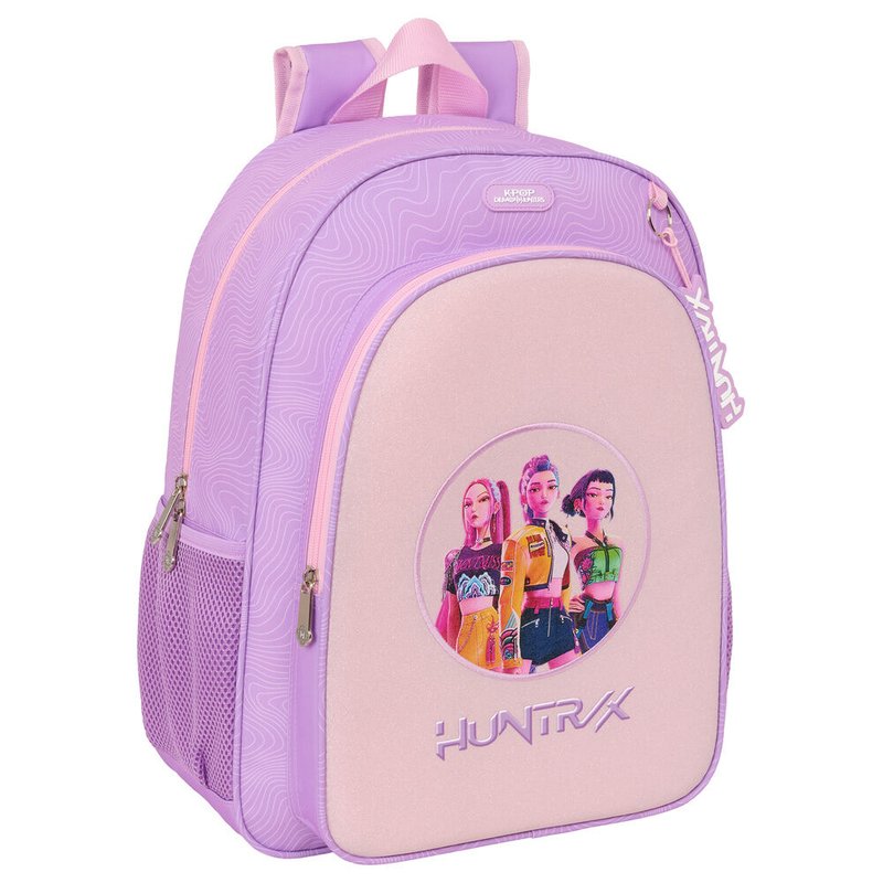 Mochila Iconic Kpop Demon Hunters 42cm adaptable