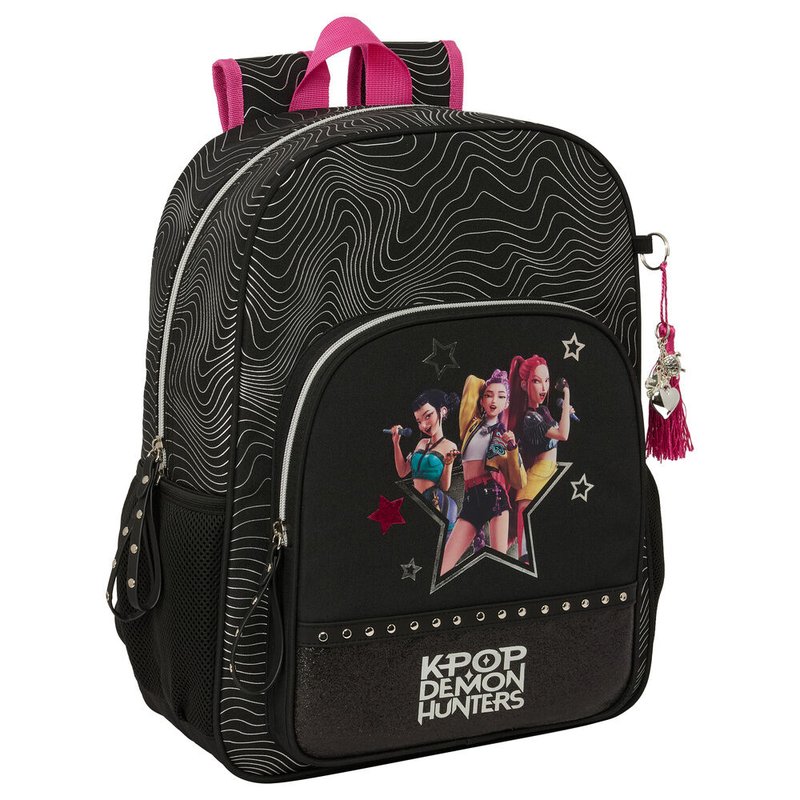 Mochila Energy Kpop Demon Hunters 42cm adaptable