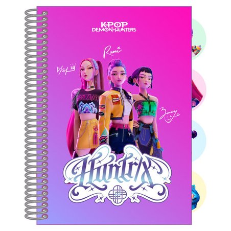 Cuaderno A7 Kpop Demon Hunters
