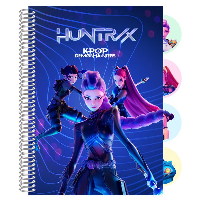 Cuaderno A5 Kpop Demon Hunters
