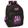 Mochila Negra Kpop Demon Hunters doble