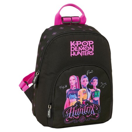 Mochila Negra Kpop Demon Hunters