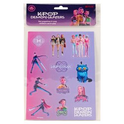 Set Pegatinas Stationery Kpop Demon Hunters surtido