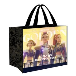 Bolsa shopping Negra KPop Demon Hunters