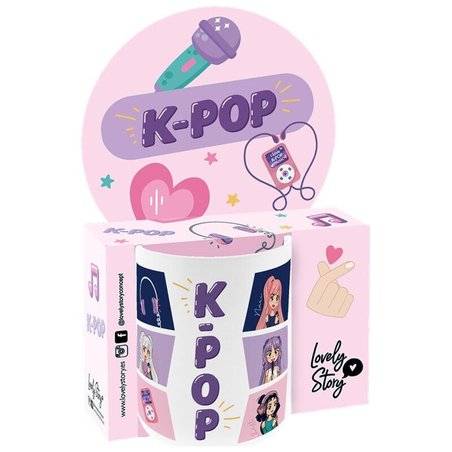 Taza Stars K-Pop 330ml