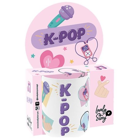 Taza Universe K-Pop 330ml