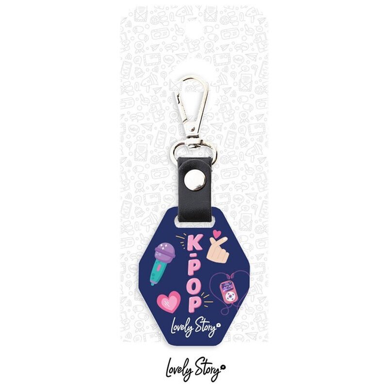 Llavero Dark Blue K-Pop