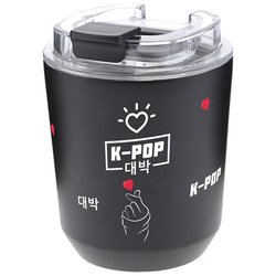 Vaso termico Black K-Pop 280ml