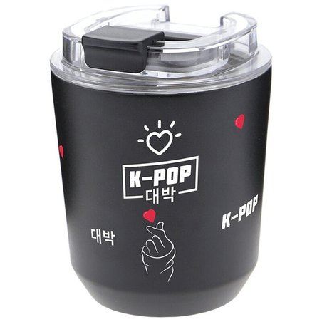 Vaso termico Black K-Pop 280ml