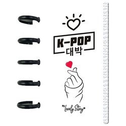 Cuaderno A6 Ice K-Pop